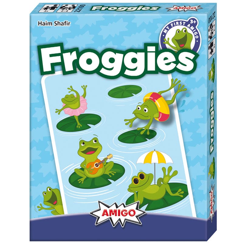 Froggies My First Amigo Card Game (Pack of 6) - Games - Amigo Games Inc