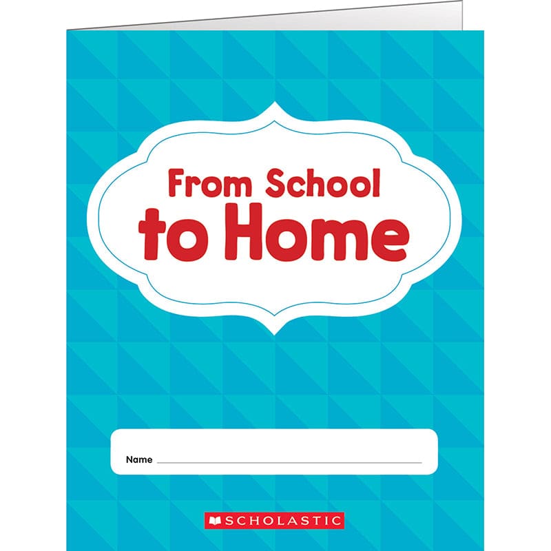 From School To Home Folder (Pack of 12) - Folders - Scholastic Teaching Resources