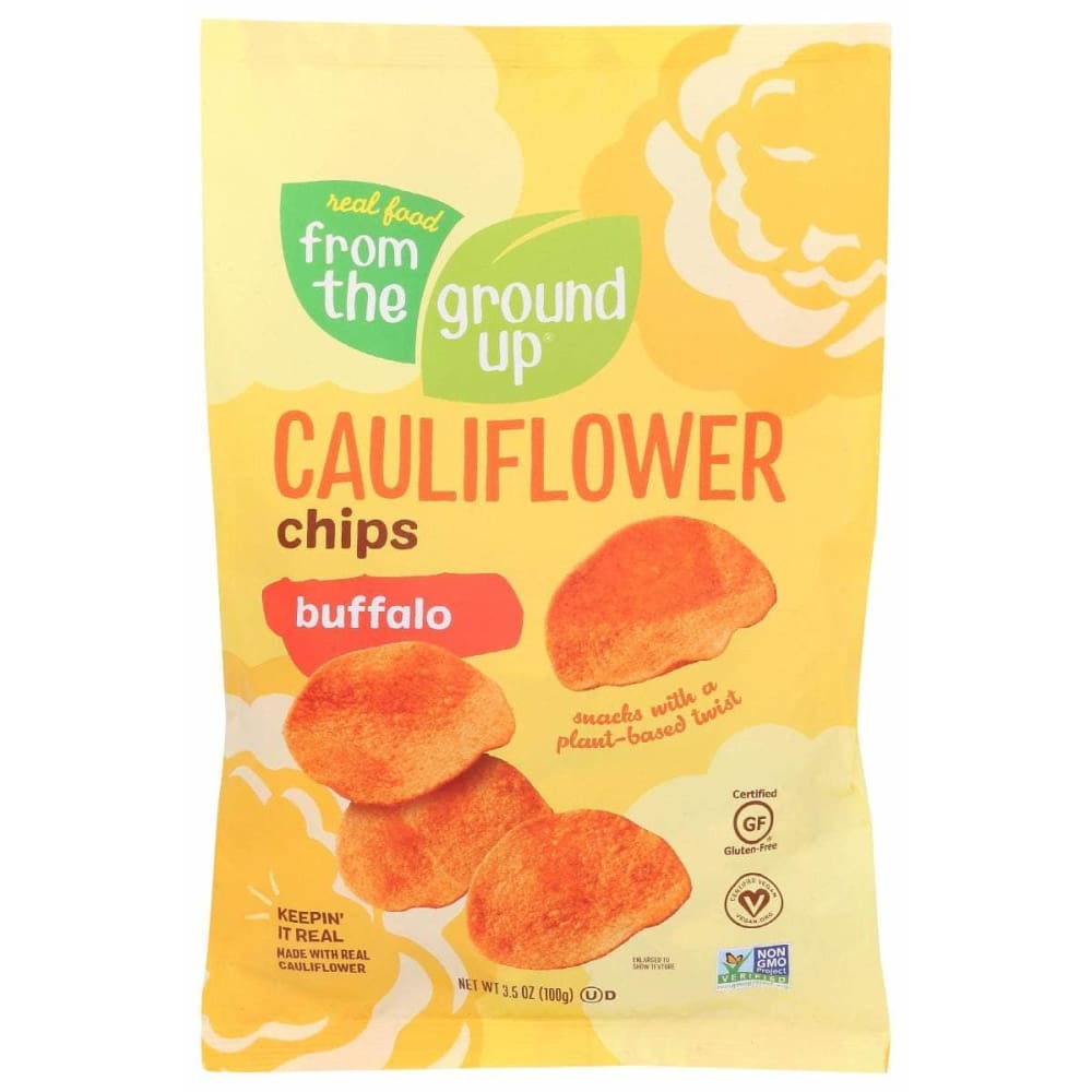 FROM THE GROUND UP From The Ground Up Cauliflower Chip Buffalo, 3.5 Oz
