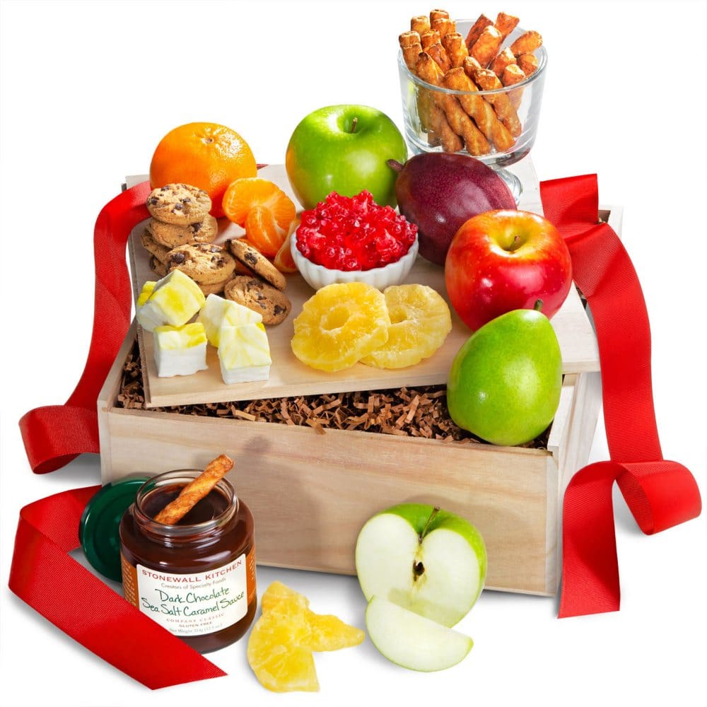 Fun with Fondue Chocolate Gift Crate - Gourmet Chocolates - Fun