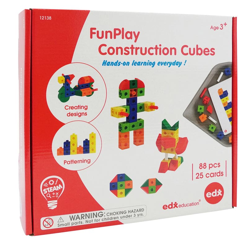 Funplay Construction Cubes - Hands-On Activities - Learning Advantage