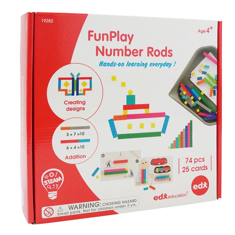 Funplay Number Rods - Counting - Learning Advantage