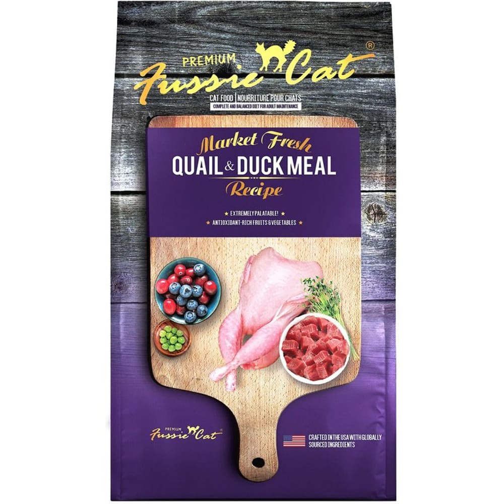 Fussie Cat 10Lb Quail Duck - Pet Supplies - Fussie