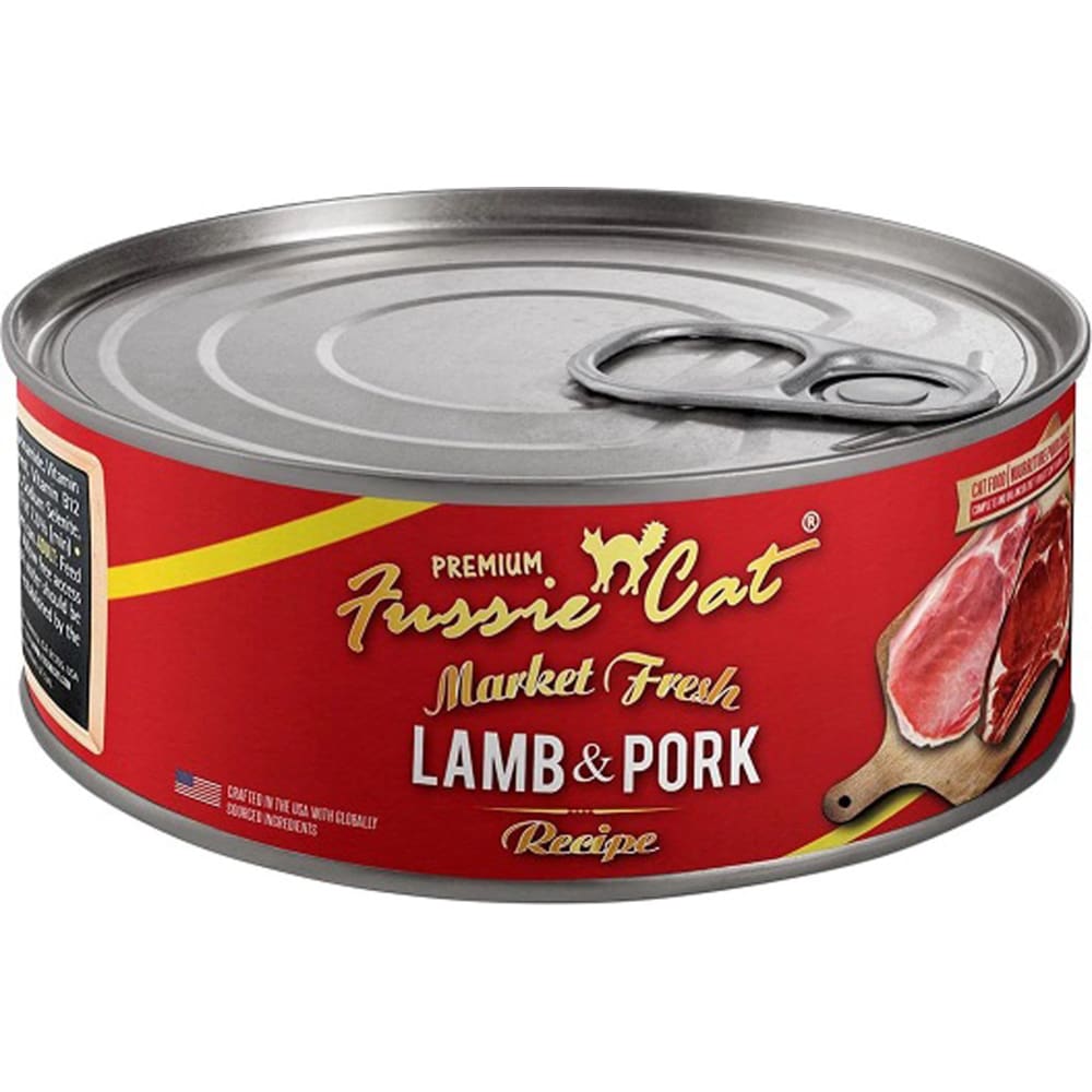 Fussie Cat Mrkt Frsh Cc 5.5oz/24 Lamb & Pork Pate - Pet Supplies - Fussie