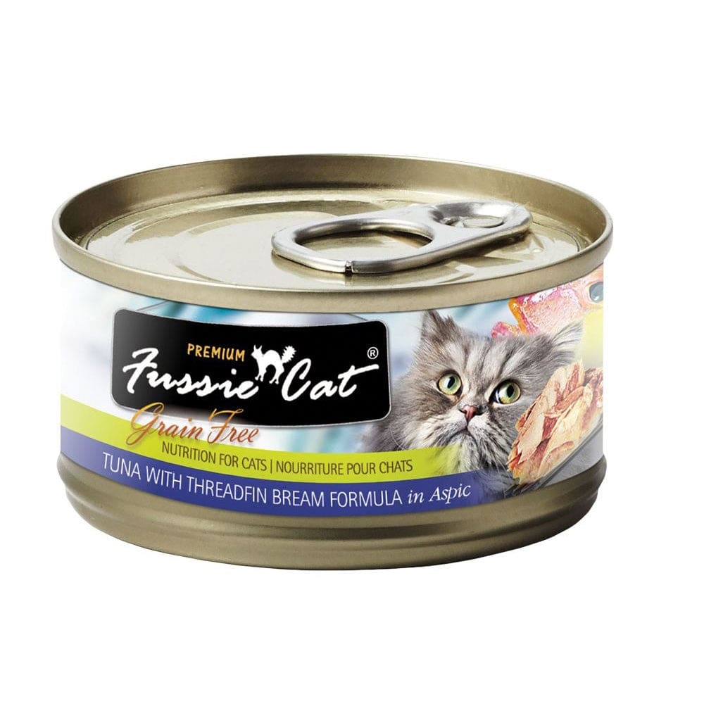 Fussie Cat Premium Tuna Thrdfinbream In Aspic 2.8oz/24 Can - Pet Supplies - Fussie