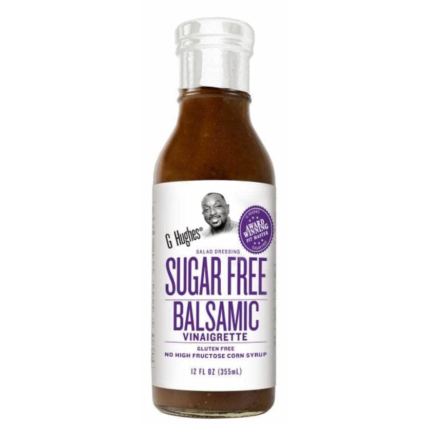 G HUGHES Grocery > Salad Dressings G HUGHES: Balsamic Vinaigrette Sugar Free, 12 fo