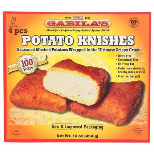 Gabila Gabila Potato Knishes 4 Pack, 16 oz