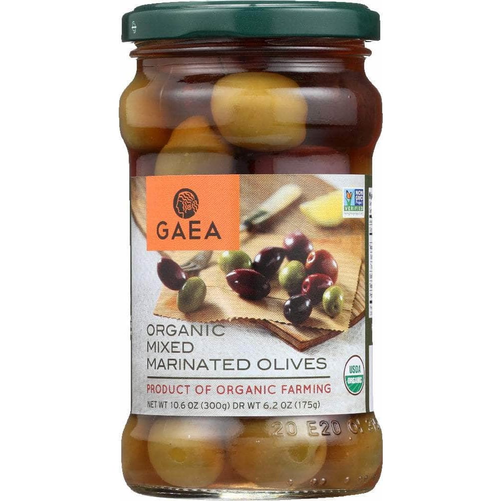 Gaea Gaea North America Organic Mixed Marinated Olives, 6.2 oz