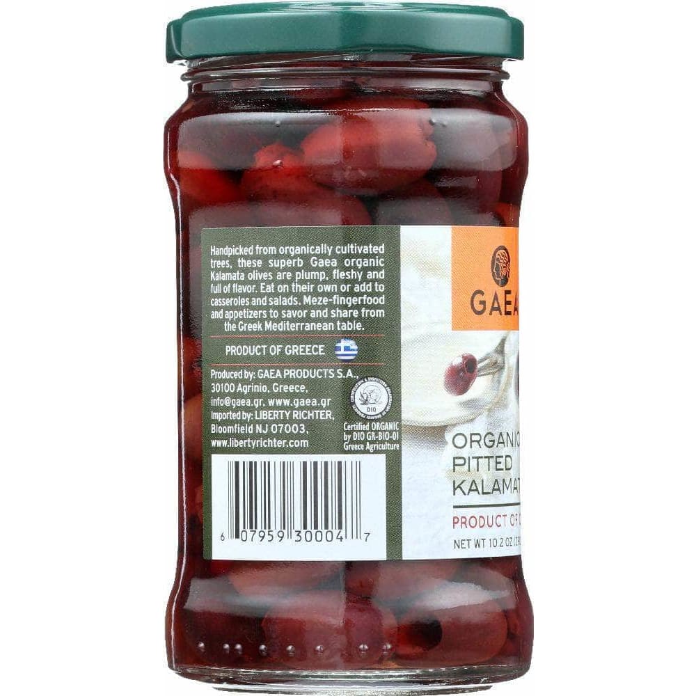 Gaea Gaea North America Organic Pitted Kalamata Olives, 5.6 oz