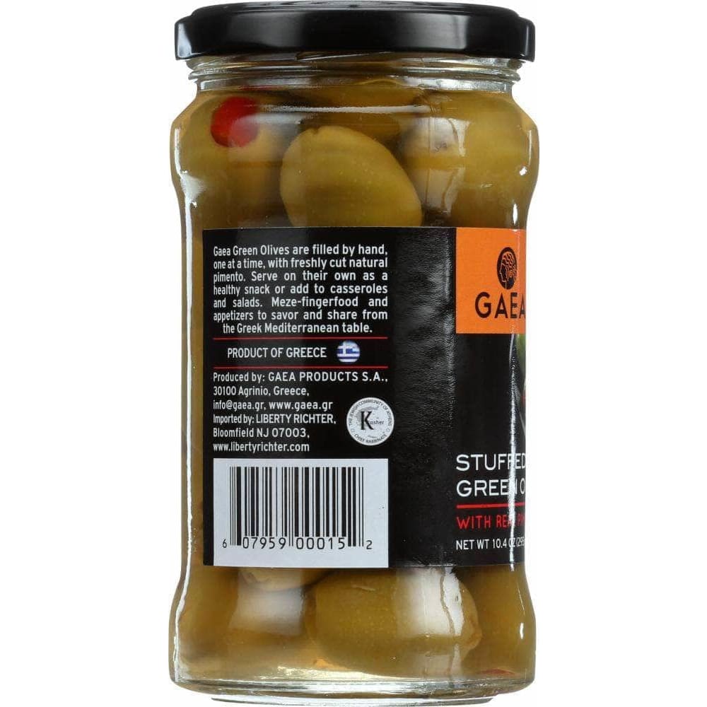 Gaea Gaea North America Stuffed Olives Pimento, 6 oz