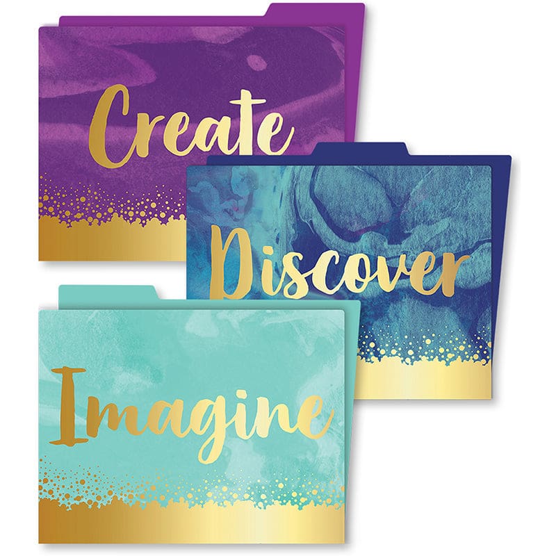 Galaxy Folders 6Pk (Pack of 6) - Folders - Carson Dellosa Education