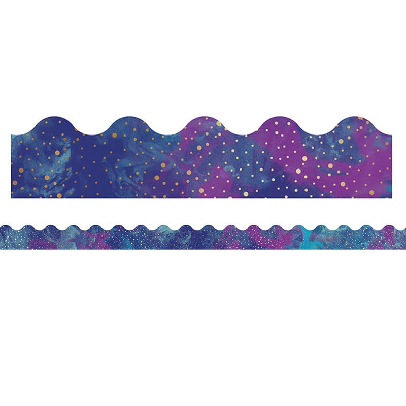 Galaxy Scalloped Borders (Pack of 10) - Border/Trimmer - Carson Dellosa Education