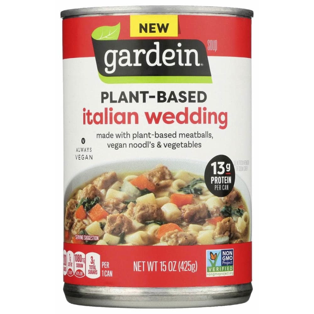 GARDEIN Grocery > Soups & Stocks GARDEIN: Soup Italian Wedding, 15 oz