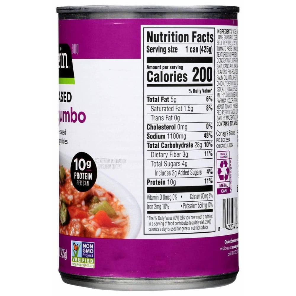 GARDEIN Grocery > Soups & Stocks GARDEIN: Soup Sausage Gumbo, 15 oz