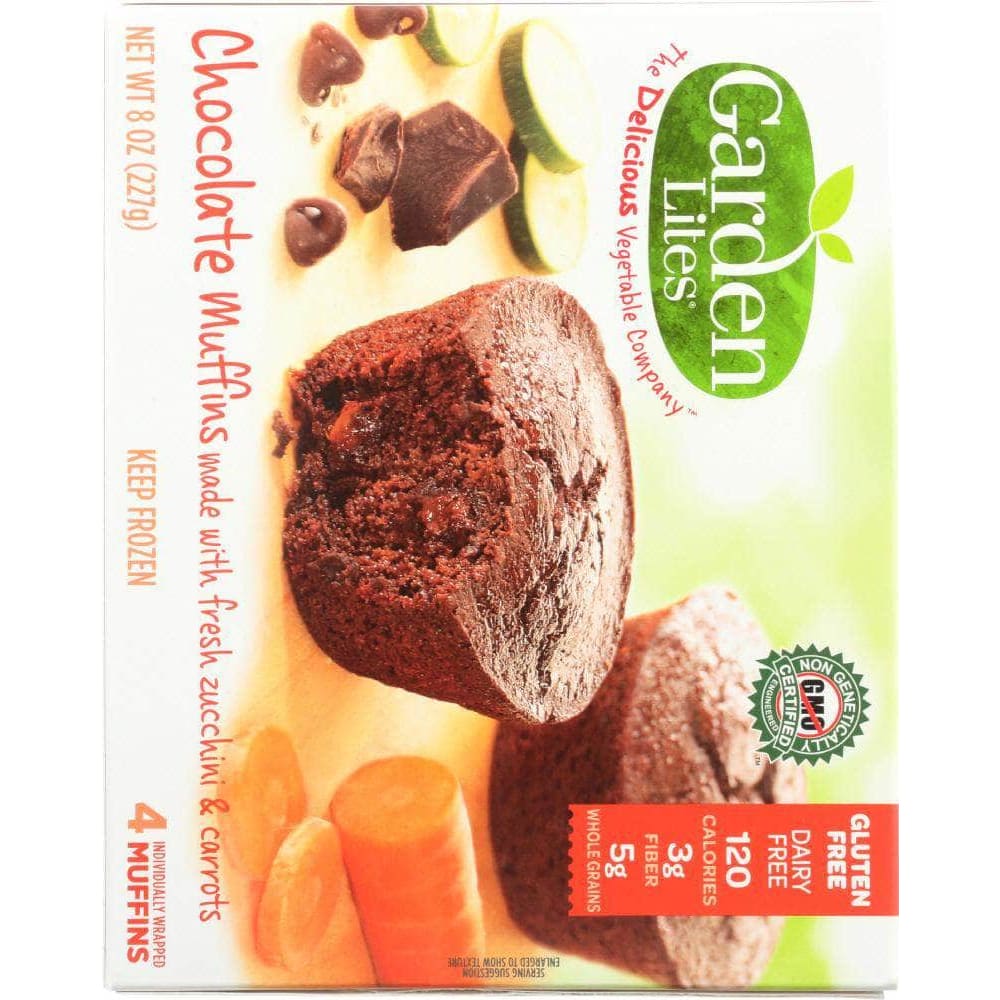 Garden Lites Garden Lites Zucchini Chocolate Veggie Muffin Gluten Free All Natural, 8 oz