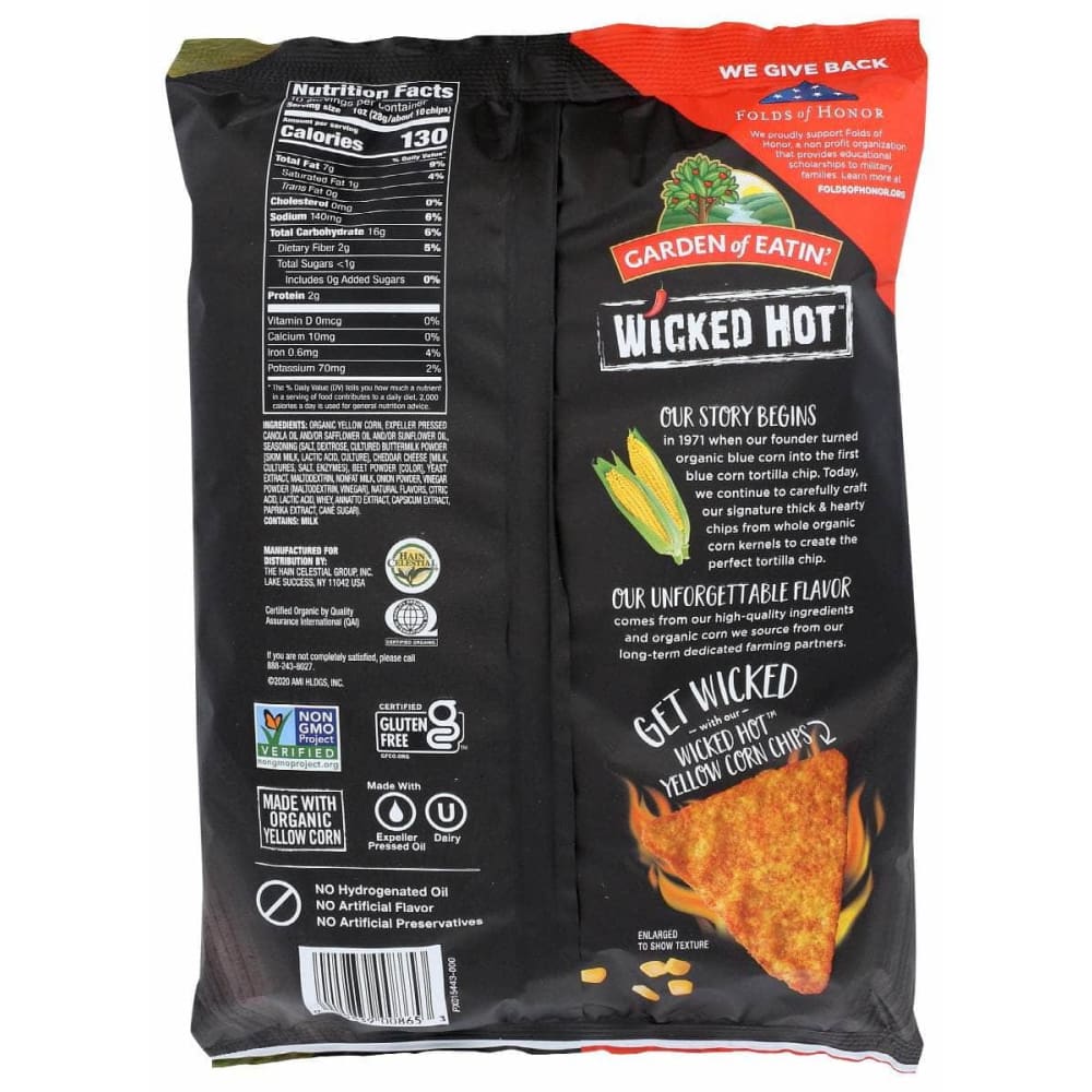 GARDEN OF EATIN Garden Of Eatin Wicked Hot Tortilla Chips, 10 Oz