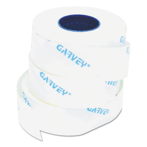 Garvey One-line Pricemarker Labels Bulk Pack 0.44 X 0.81 White 1,200/roll 16 Rolls/box - Office - Garvey®