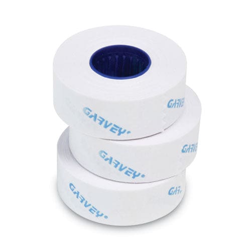 Garvey One-line Pricemarker Labels Bulk Pack 0.44 X 0.81 White 1,200/roll 16 Rolls/box - Office - Garvey®