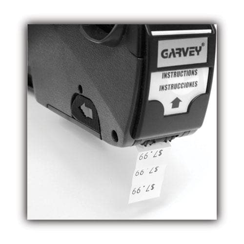 Garvey Pricemarker Kit Model 22-8 1-line 8 Characters/line 0.81 X 0.44 Label Size - Office - Garvey®