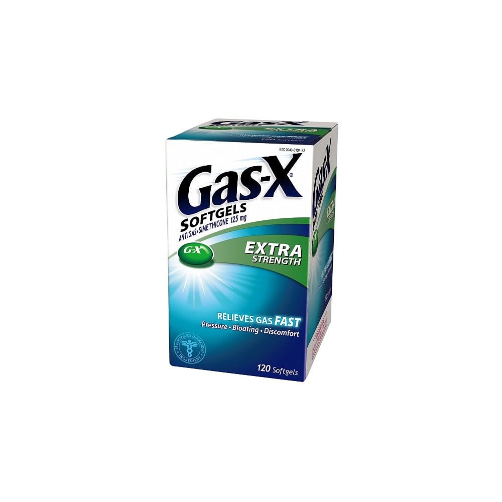 Gas-X Extra Strength Softgels 125 mg (120 ct.) - Digestion & Nausea - Gas-X Extra