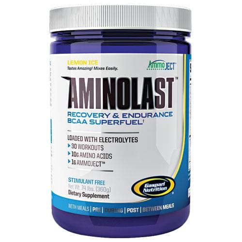 Gaspari Nutrition Amino Last Lemon Ice 30 servings - Gaspari Nutrition