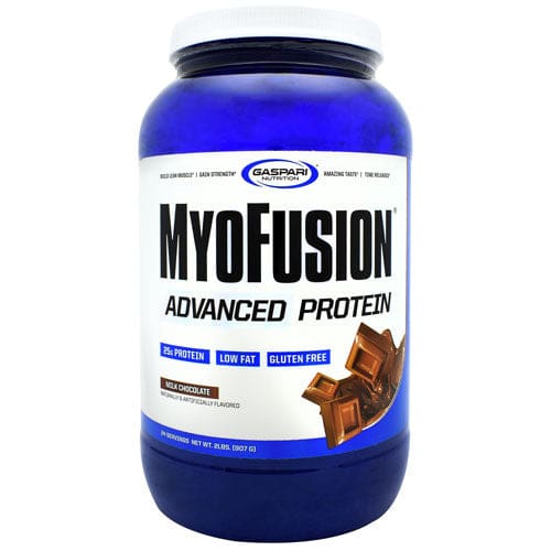 Gaspari Nutrition Myofusion Advanced Protein Milk Chocolate 2 lb - Gaspari Nutrition