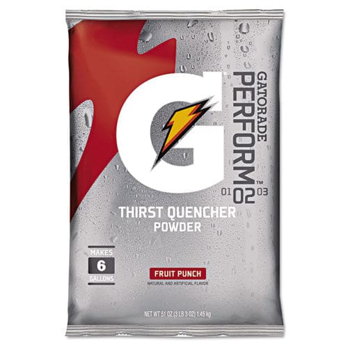 Gatorade Original Powdered Drink Mix Fruit Punch 51oz Packet 14/carton - Food Service - Gatorade®