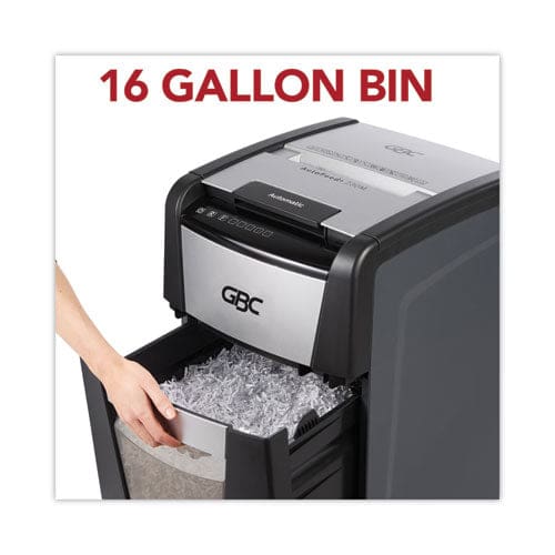 GBC Autofeed+ 300x Super Cross-cut Office Shredder 300 Auto/10 Manual Sheet Capacity - Technology - GBC®