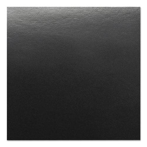 GBC Leather-look Presentation Covers For Binding Systems Black 11.25 X 8.75 Unpunched 100 Sets/box - Office - GBC®