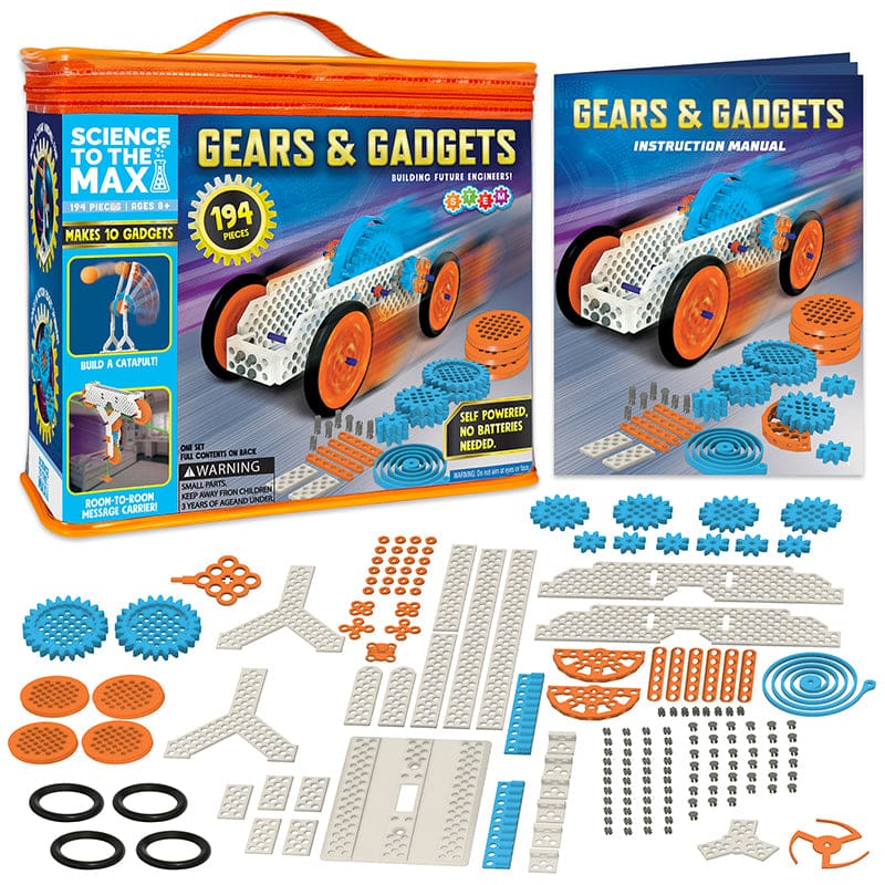 Gears & Gadgets Lab In A Bag - Activity Books & Kits - Be Amazing Toys