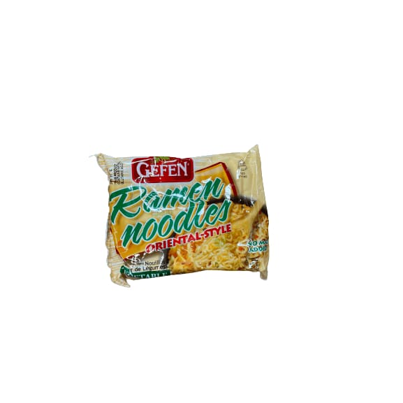 Gefen Gefen Ramen Noodles Oriental-Style Vegetable Flavor, 3 oz