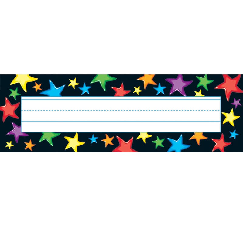 Gel Stars Desk Topper Name Plates (Pack of 10) - Name Plates - Trend Enterprises Inc.