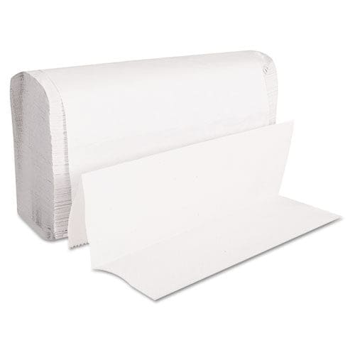 GEN Folded Paper Towels Multifold 9 X 9.45 White 250 Towels/pack 16 Packs/carton - Janitorial & Sanitation - GEN