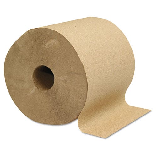 GEN Hardwound Towels 1-ply 800 Ft Brown 6 Rolls/carton - Janitorial & Sanitation - GEN