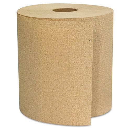 GEN Hardwound Towels 1-ply 800 Ft Brown 6 Rolls/carton - Janitorial & Sanitation - GEN