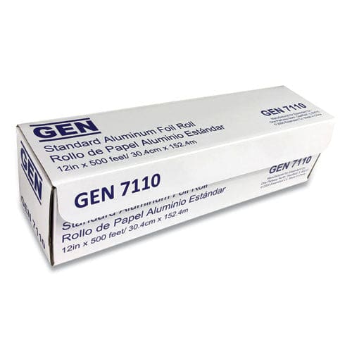 GEN Standard Aluminum Foil Roll 12 X 1,000 Ft 6/carton - Food Service - GEN