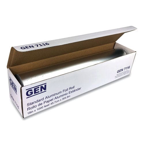 GEN Standard Aluminum Foil Roll 18 X 1,000 Ft - Food Service - GEN