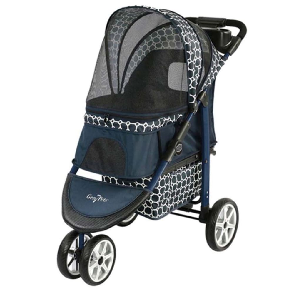 Gen7Pets Monaco Pet Stroller Dress Blues One Size 39 In - Pet Supplies - Gen7Pets