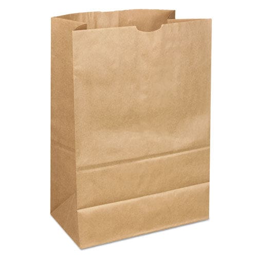 General Grocery Paper Bags #12 7.06 X 4.5 X 13.75 Kraft 500 Bags - Food Service - General