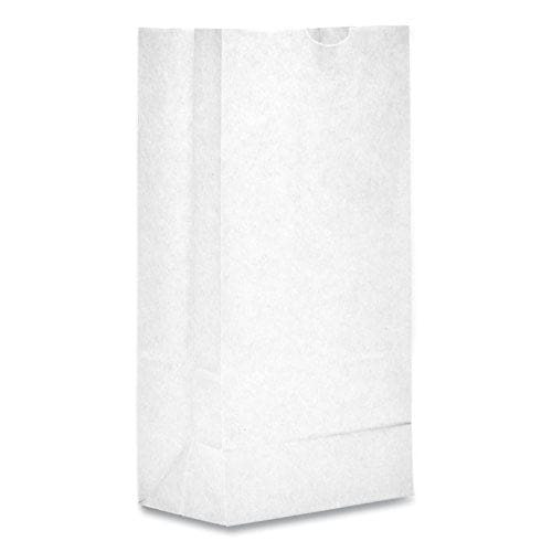 General Grocery Paper Bags 35 Lb Capacity #8 6.13 X 4.17 X 12.44 White 500 Bags - Food Service - General