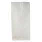 General Grocery Paper Bags 35 Lb Capacity #8 6.13 X 4.17 X 12.44 White 500 Bags - Food Service - General