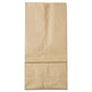 General Grocery Paper Bags 40 Lb Capacity #16 7.75 X 4.81 X 16 Kraft 500 Bags - Food Service - General