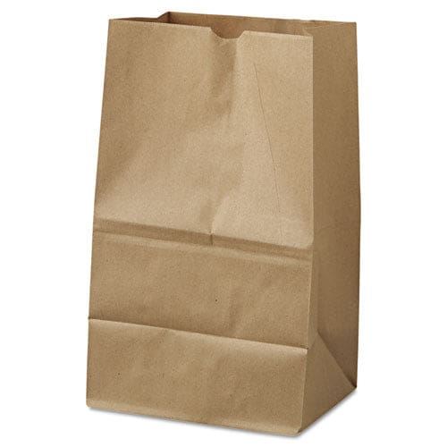 General Grocery Paper Bags 40 Lb Capacity #20 Squat 8.25 X 5.94 X 13.38 Kraft 500 Bags - Food Service - General