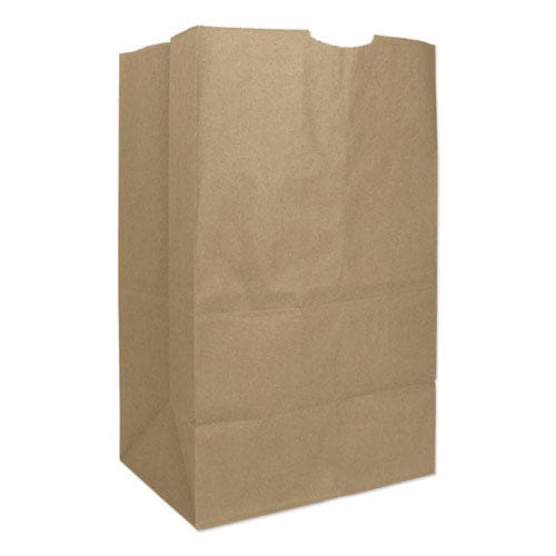 General Grocery Paper Bags 50 Lb Capacity #20 Squat 8.25 X 5.94 X 13.38 Kraft 500 Bags - Food Service - General