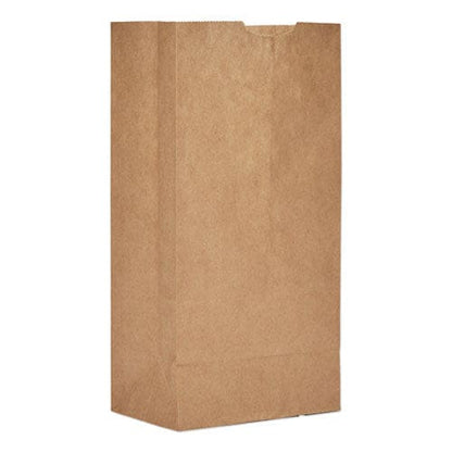 General Grocery Paper Bags 50 Lb Capacity #4 5 X 3.13 X 9.75 Kraft 500 Bags - Food Service - General