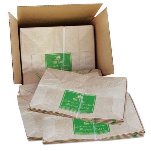 General Lawn And Leaf Bags 30 Gal 16 X 35 Kraft 50 Bags - Janitorial & Sanitation - General