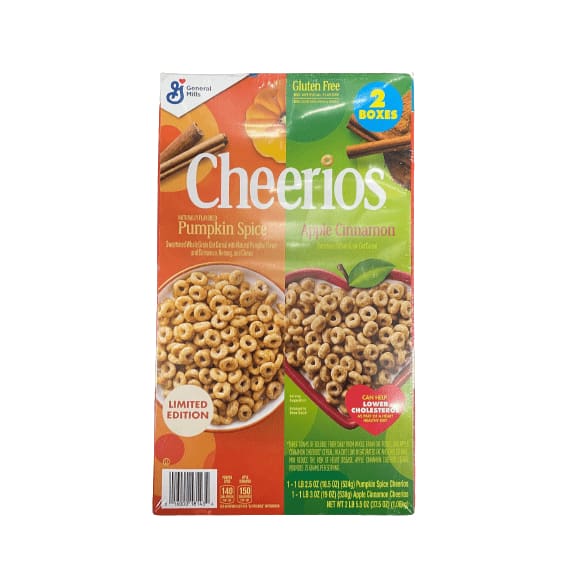 General Mills Cheerios Fall Edition Pumpkin Spice And Apple Cinnamon