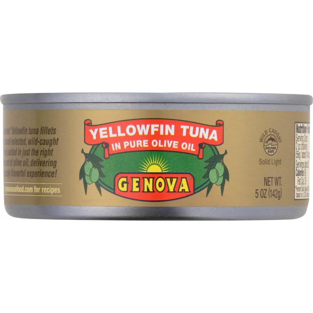 GENOVA Grocery > Pantry > Meat Poultry & Seafood GENOVA: Tonno Solid Lt Tuna Oil, 5 oz