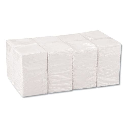 Georgia Pacific Beverage Napkins Single-ply 9 1/2 X 9 1/2 White 4000/carton - Food Service - Georgia Pacific® Professional