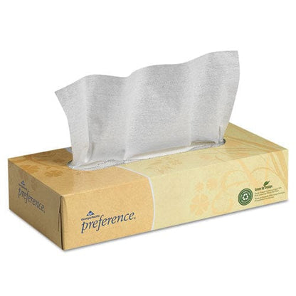 Georgia Pacific Professional Pacific Blue Select Facial Tissue 2-ply White Flat Box 100 Sheets/box 30 Boxes/carton - Janitorial & Sanitation